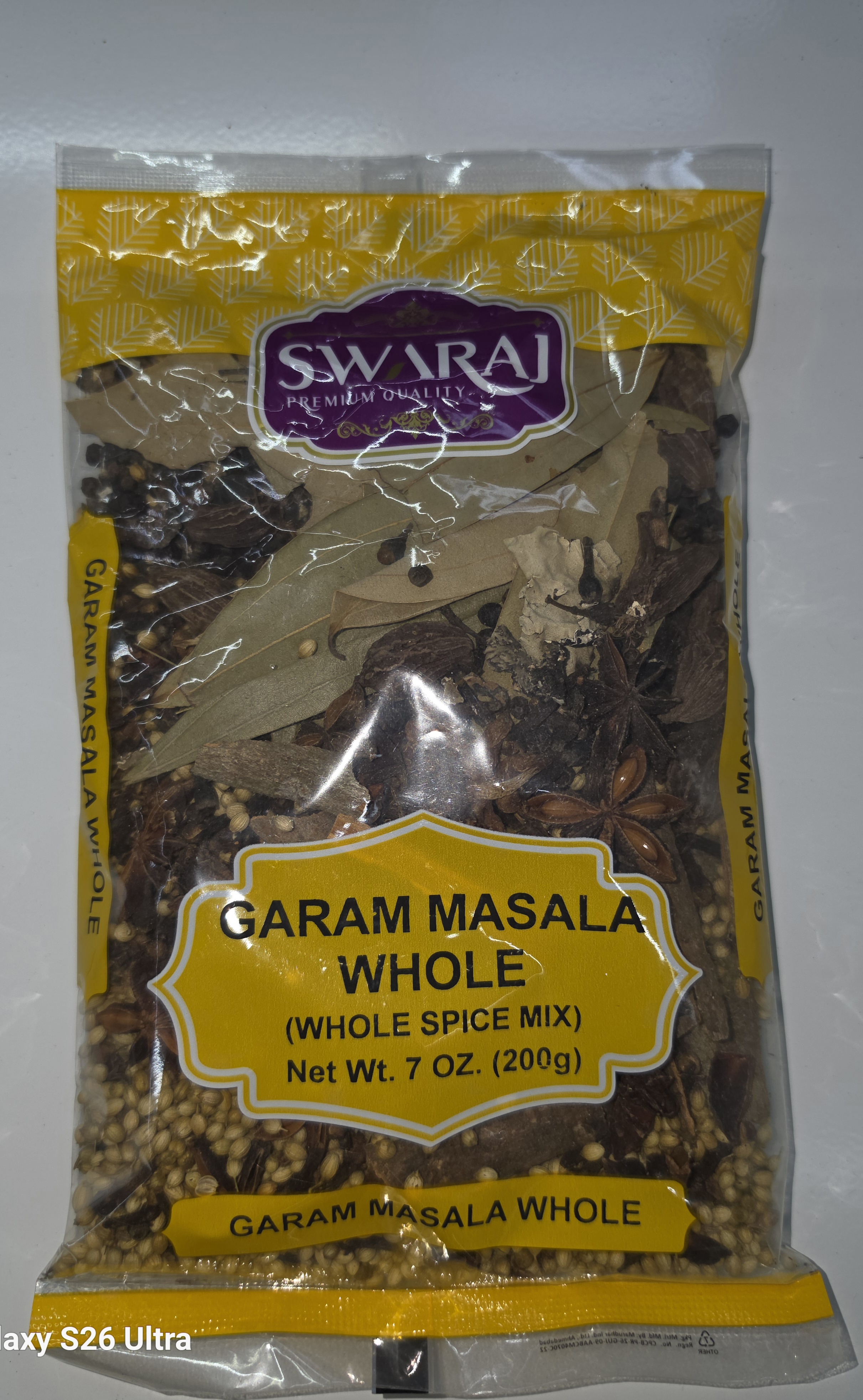 Swaraj Garam Masala Whole