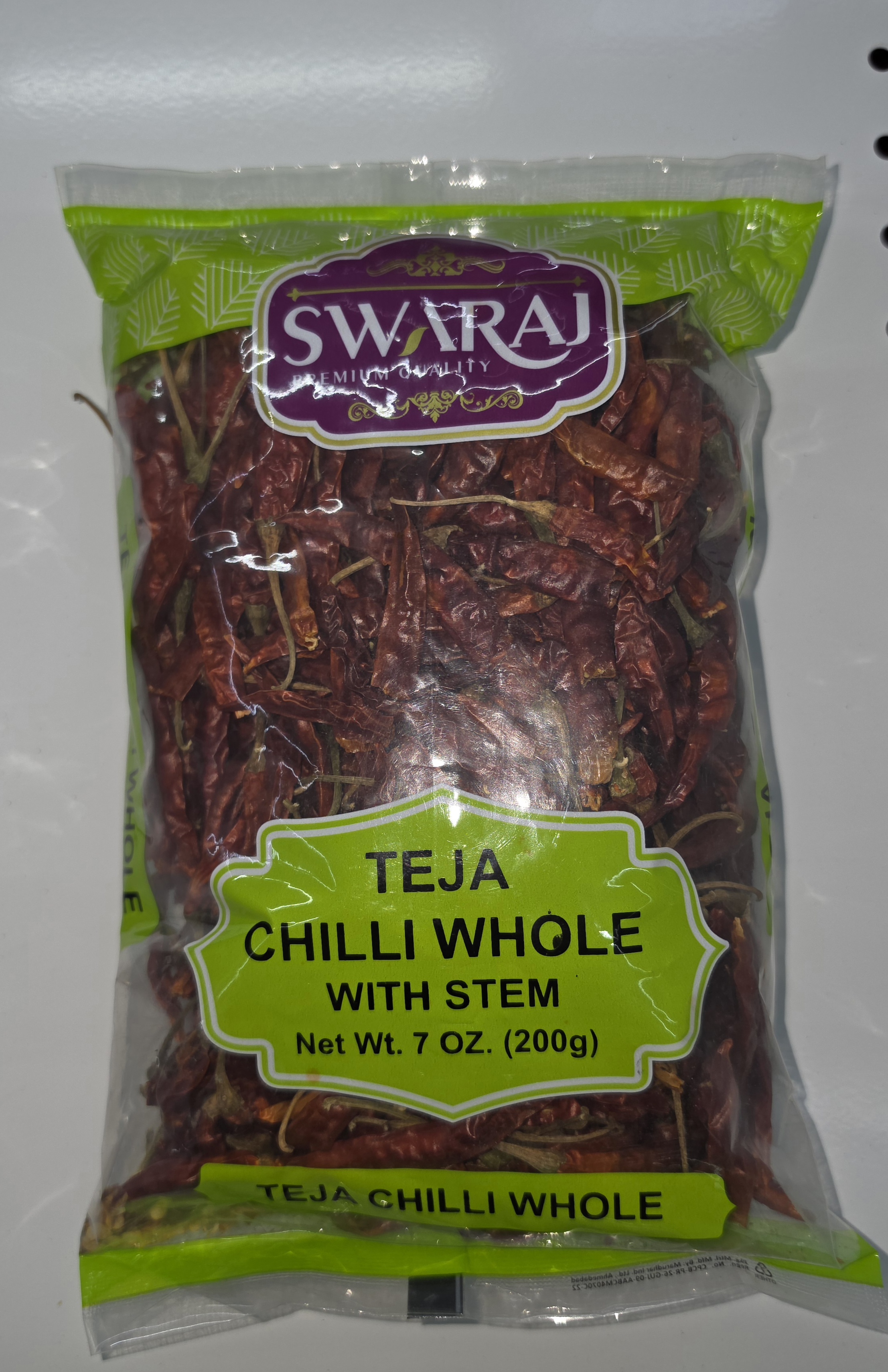 Swaraj Teja Chilli Whole with Stem