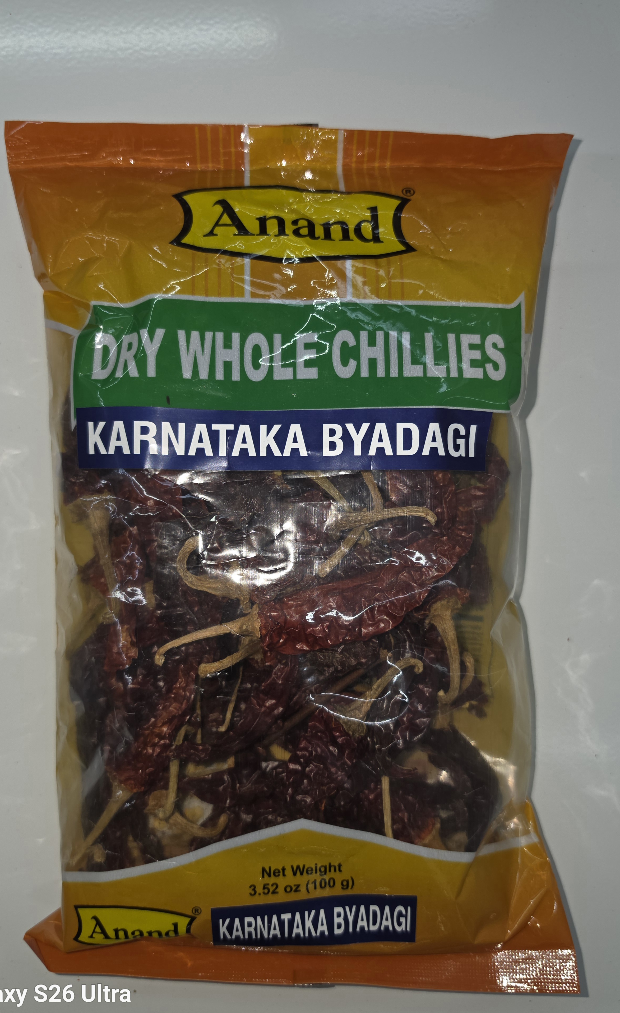 Anand Baydgi Whole Chilli
