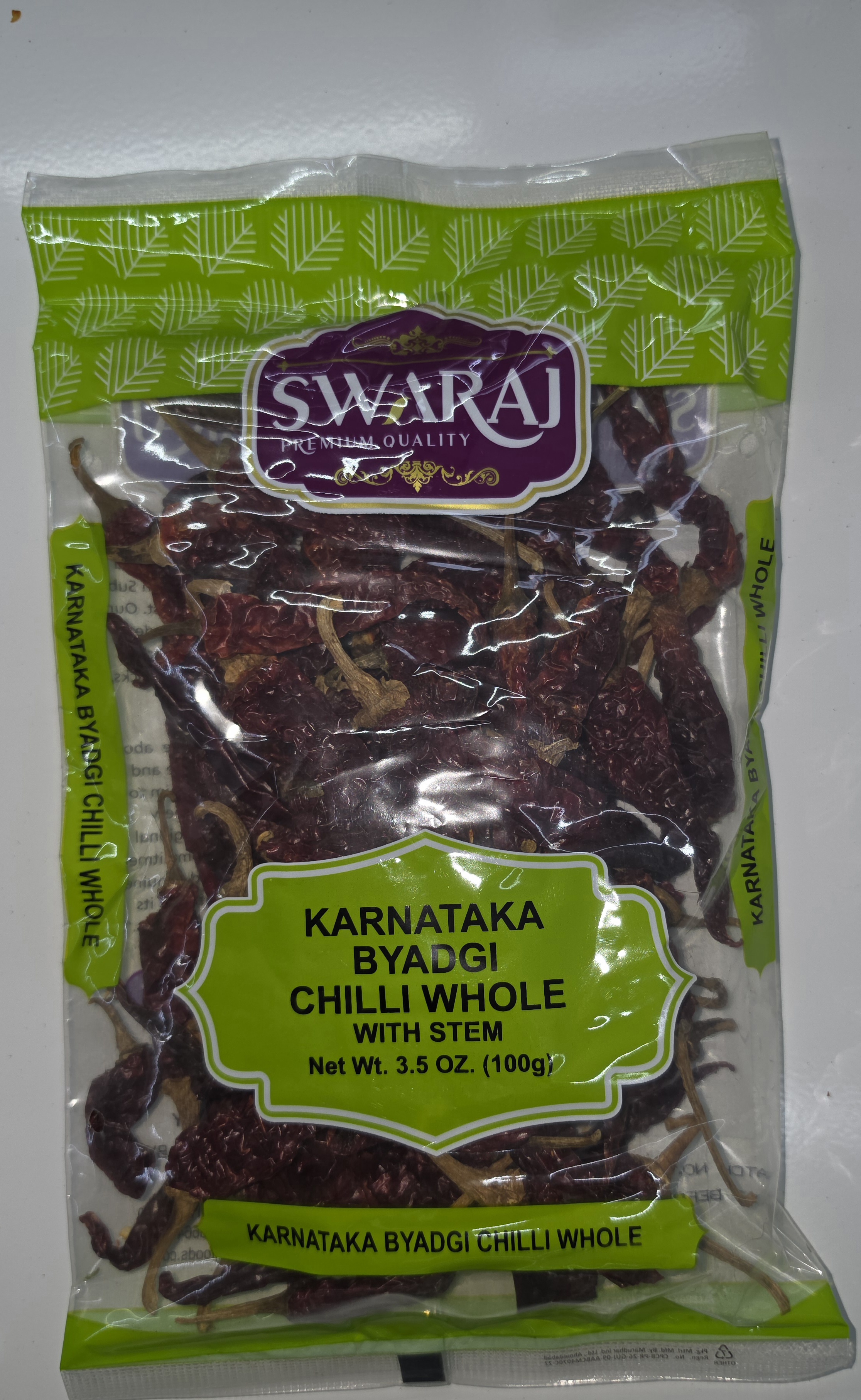 Swaraj Karnataka Bydagi Chilli whole with stem