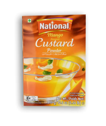 NATIONAL Mango Flavoured Custard Powder 10.6 OZ